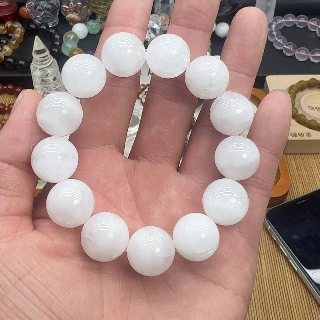 水晶手链银S925镶嵌