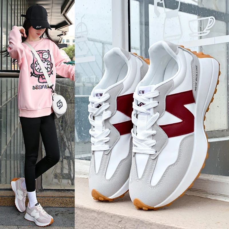 NEW BOLUNE/新百伦327小蛮腰休闲时尚百搭透气四季潮流运动鞋