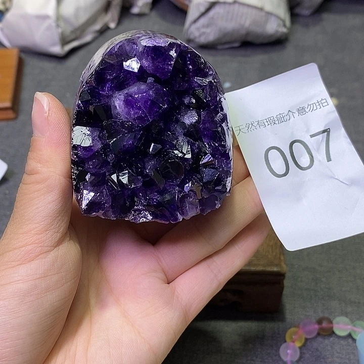 未镶嵌珠宝半成品紫晶