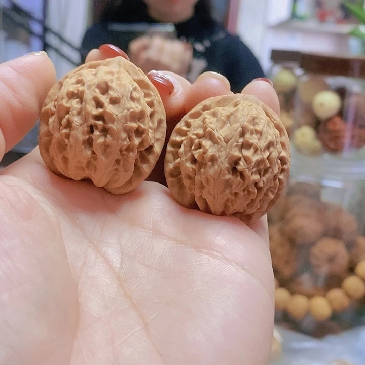 【闪购商品】文玩核桃把件33宫灯迷你