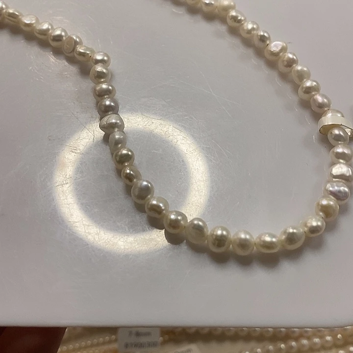 手绳淡水珍珠银S925镶嵌