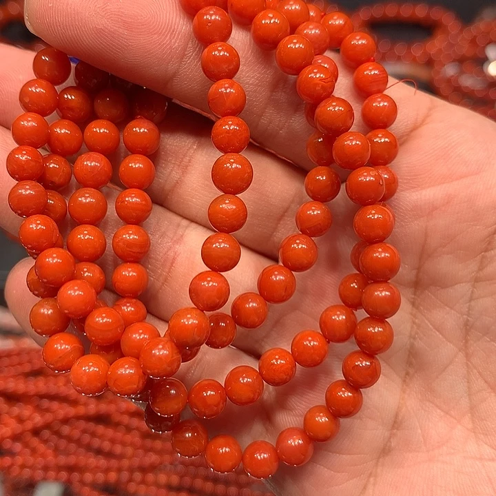 南红玛瑙未镶嵌手链卡6➕