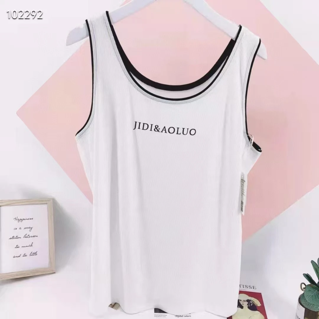 2207夏季百搭吊带打底无袖舒适内搭背心爆款百搭简约