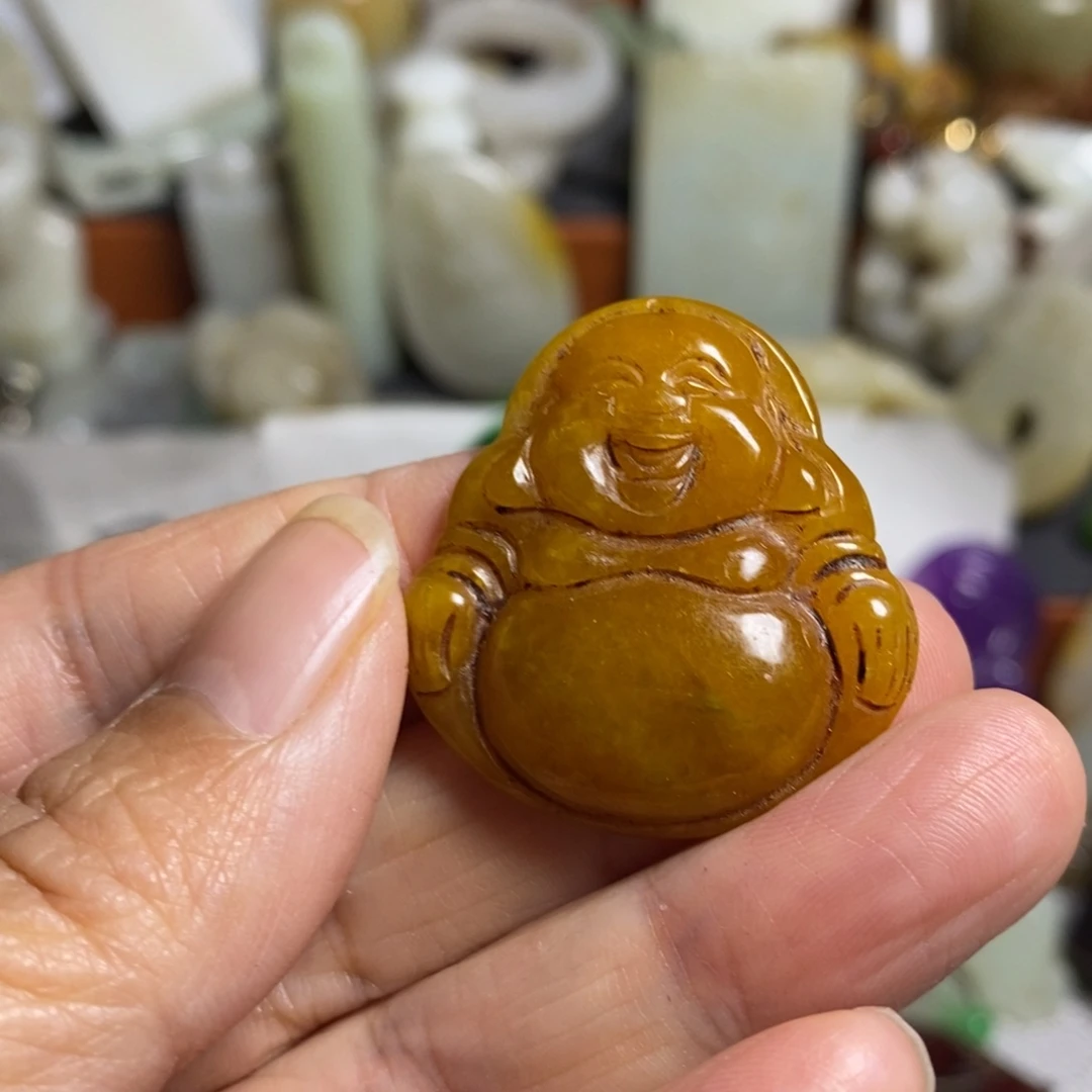 和田玉（糖玉）未镶嵌颈饰
