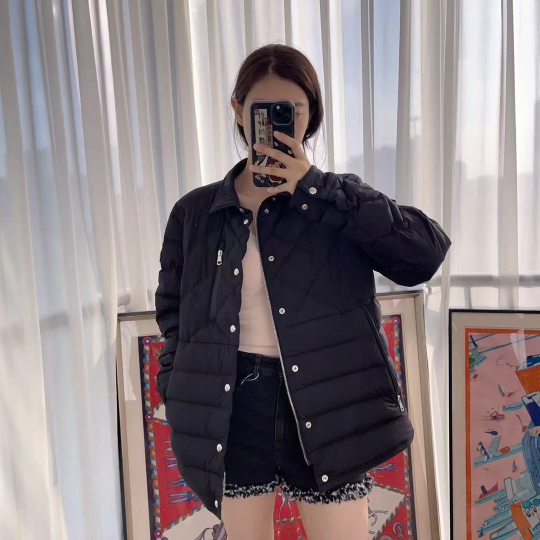 95新 MONCLER 麦殿/羽绒服2码黑色/250626VLX8M02