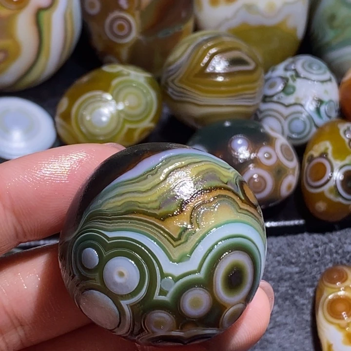 玛瑙/玉髓未镶嵌吊坠(不含链)17