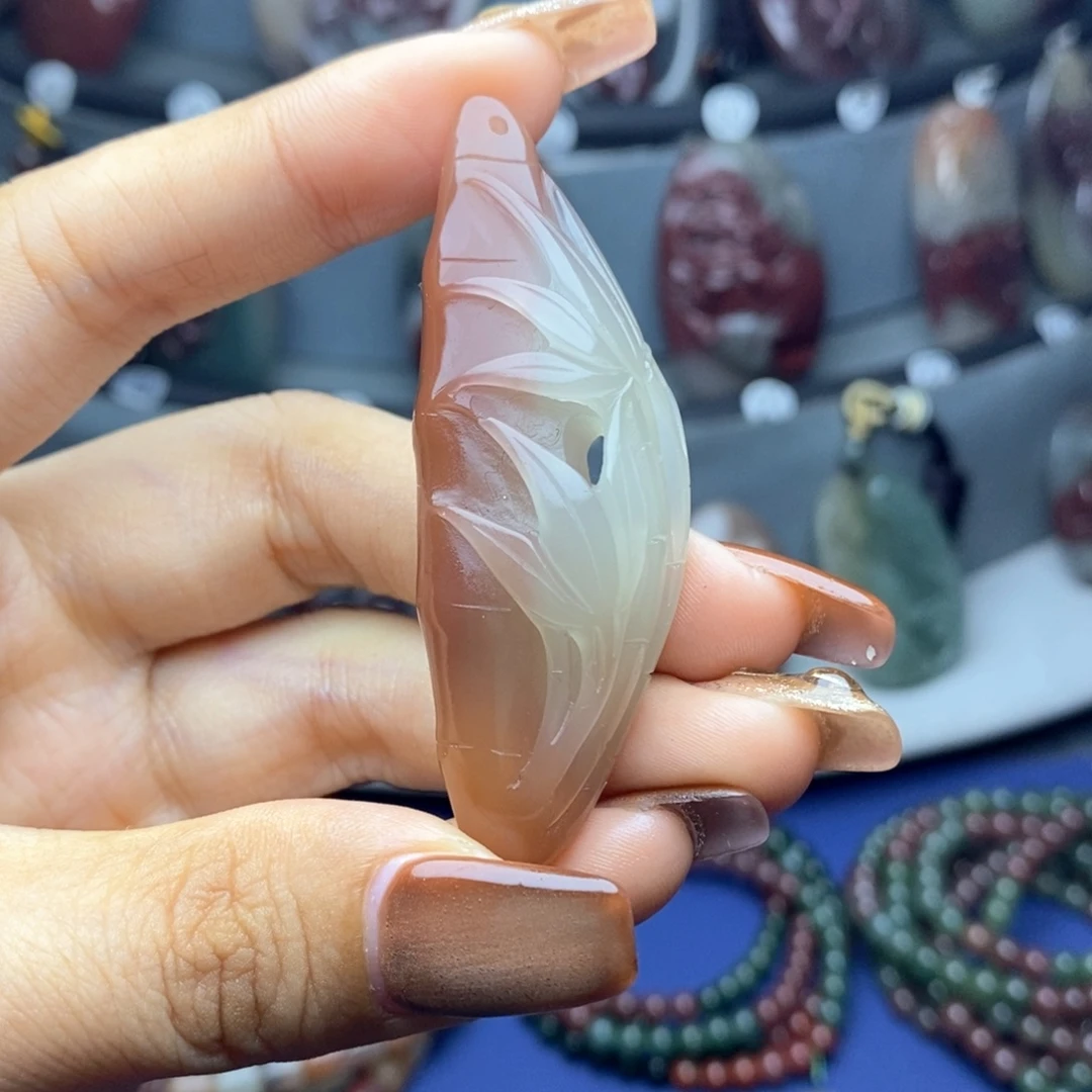 未镶嵌吊坠(不含链)玛瑙/玉髓
