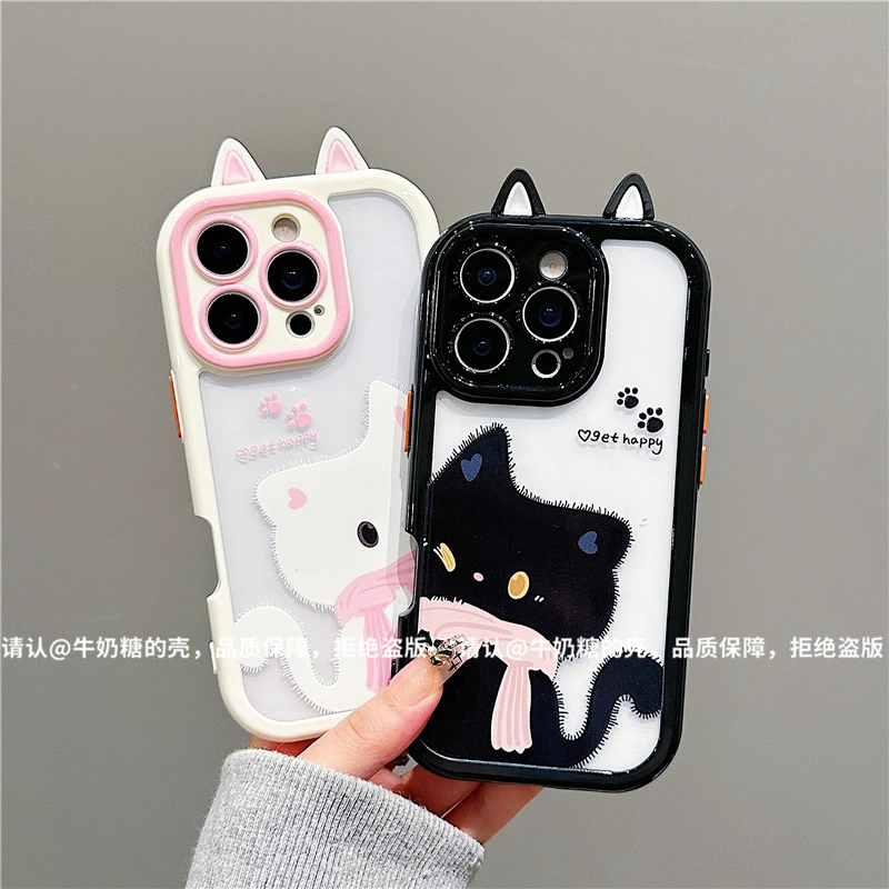 奶油壳适用苹果17/iPhone/华为荣耀/OPPO/VIVO/小米/手机壳爆款潮