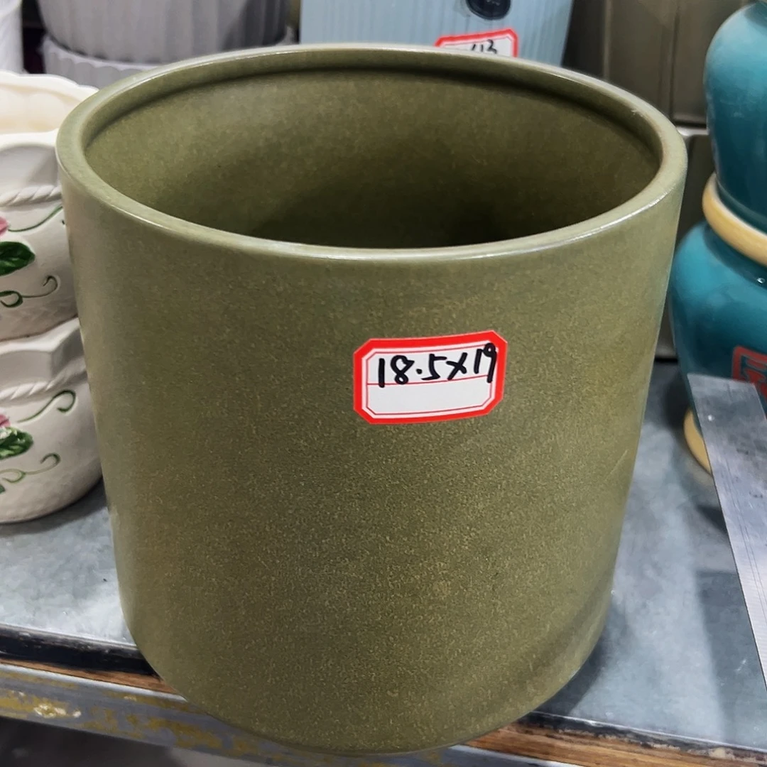 外贸尾单陶瓷花盆凑10米包邮