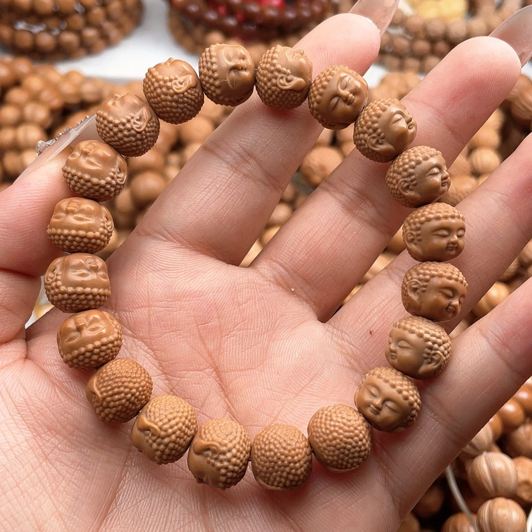 猴头核桃吊坠11/12微瑕宝宝佛