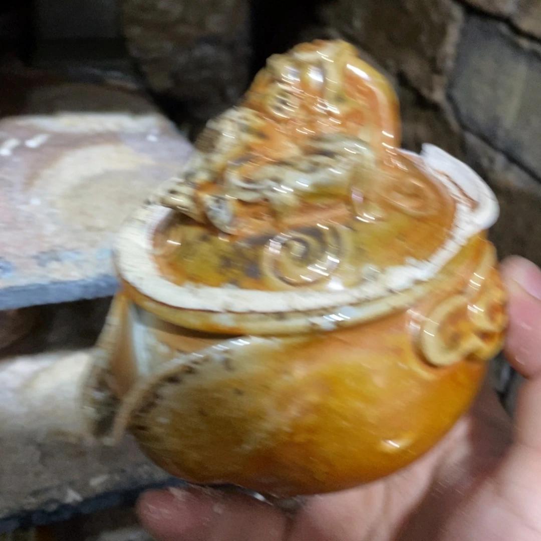 开窑大吉 高货多多503瑕摆件