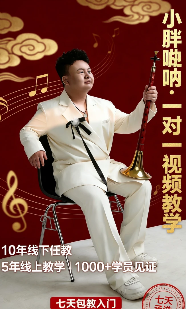 唢呐教学一对一包教会