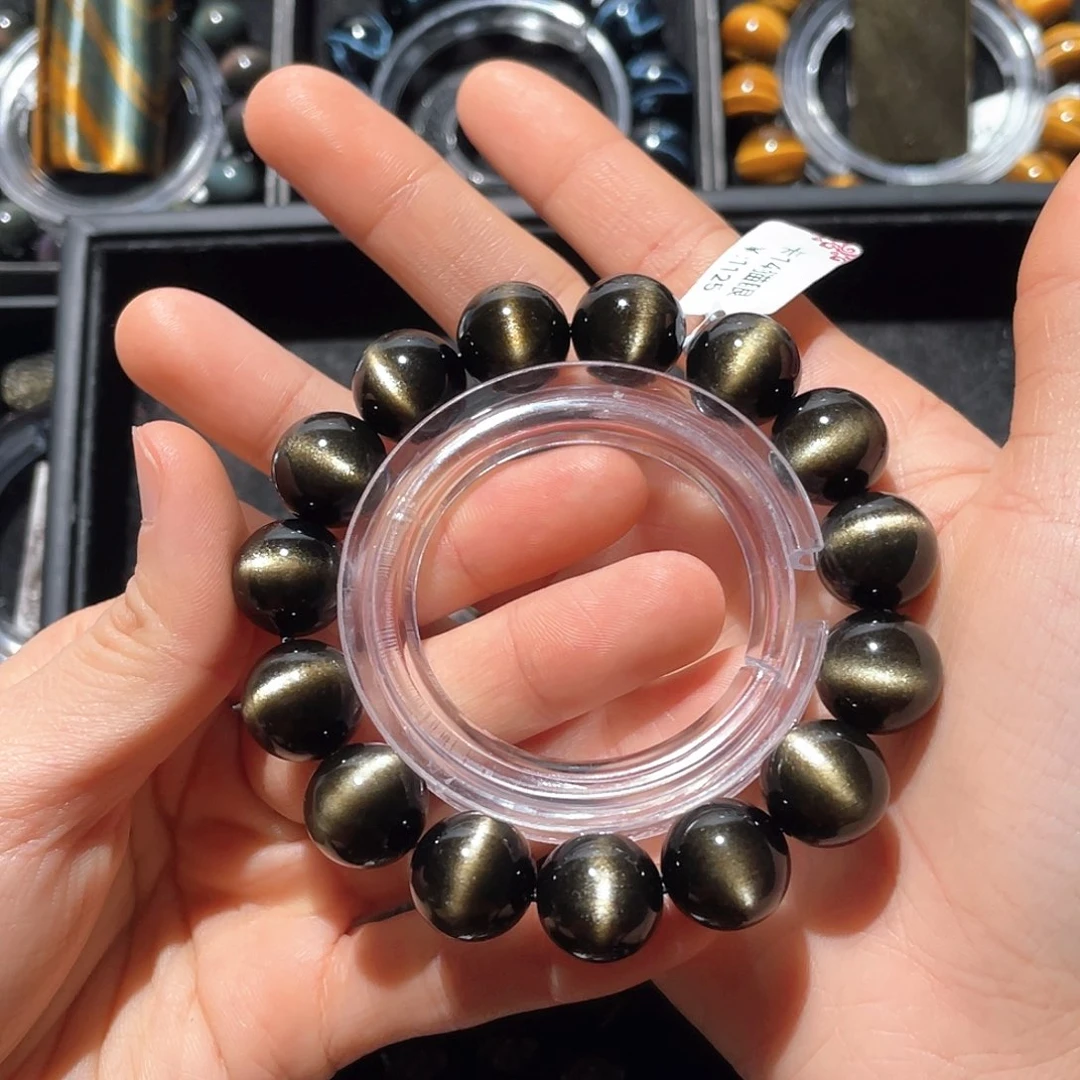 黑曜岩手链未镶嵌