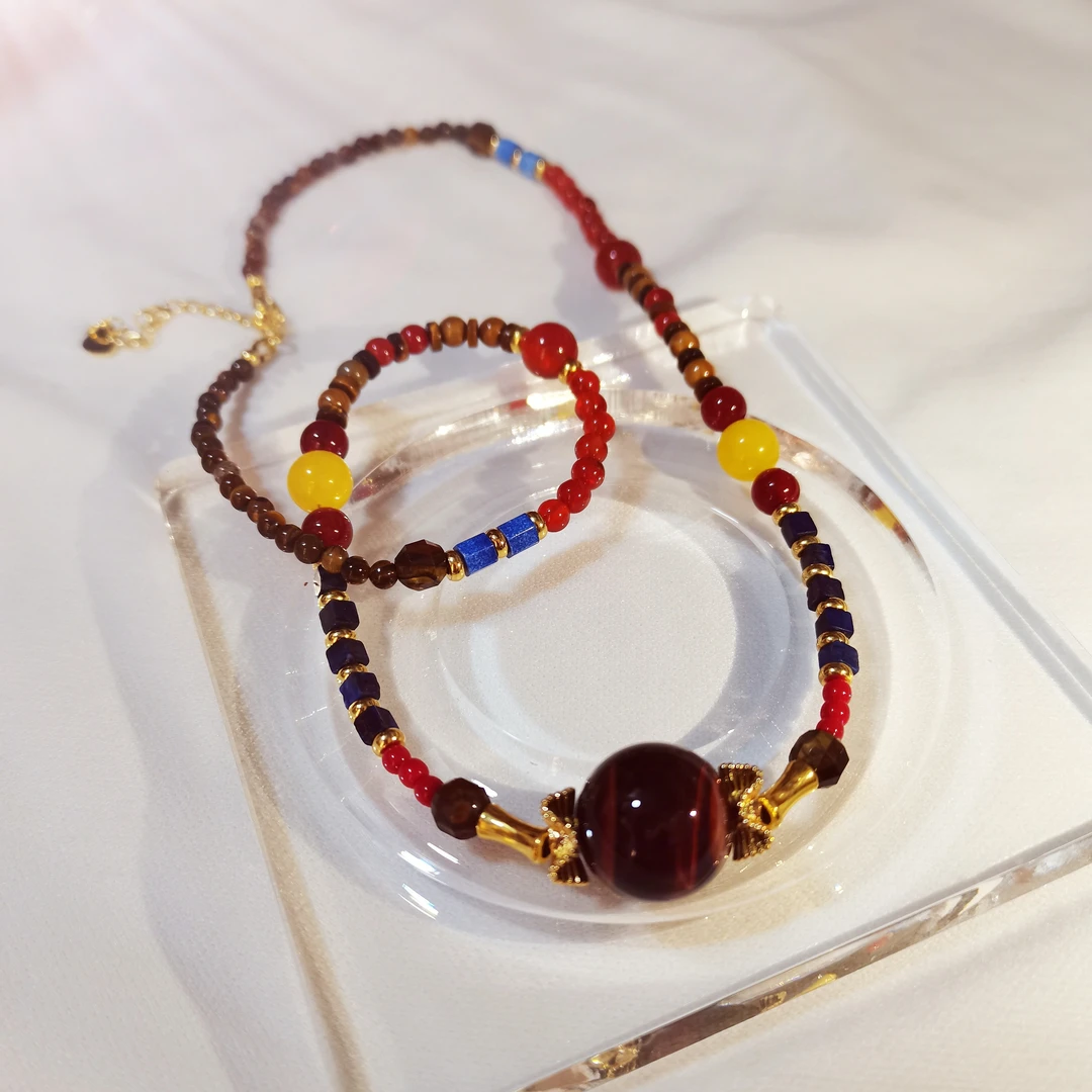 钛钢项链 RY原创2026新款项链时尚气质百搭复古简约锁骨链项链