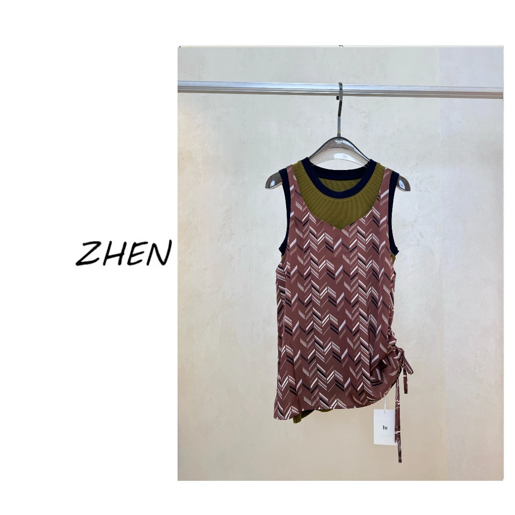【ZHEN】25K00810 2025新款时尚气质显瘦小众设计师款时尚套装女