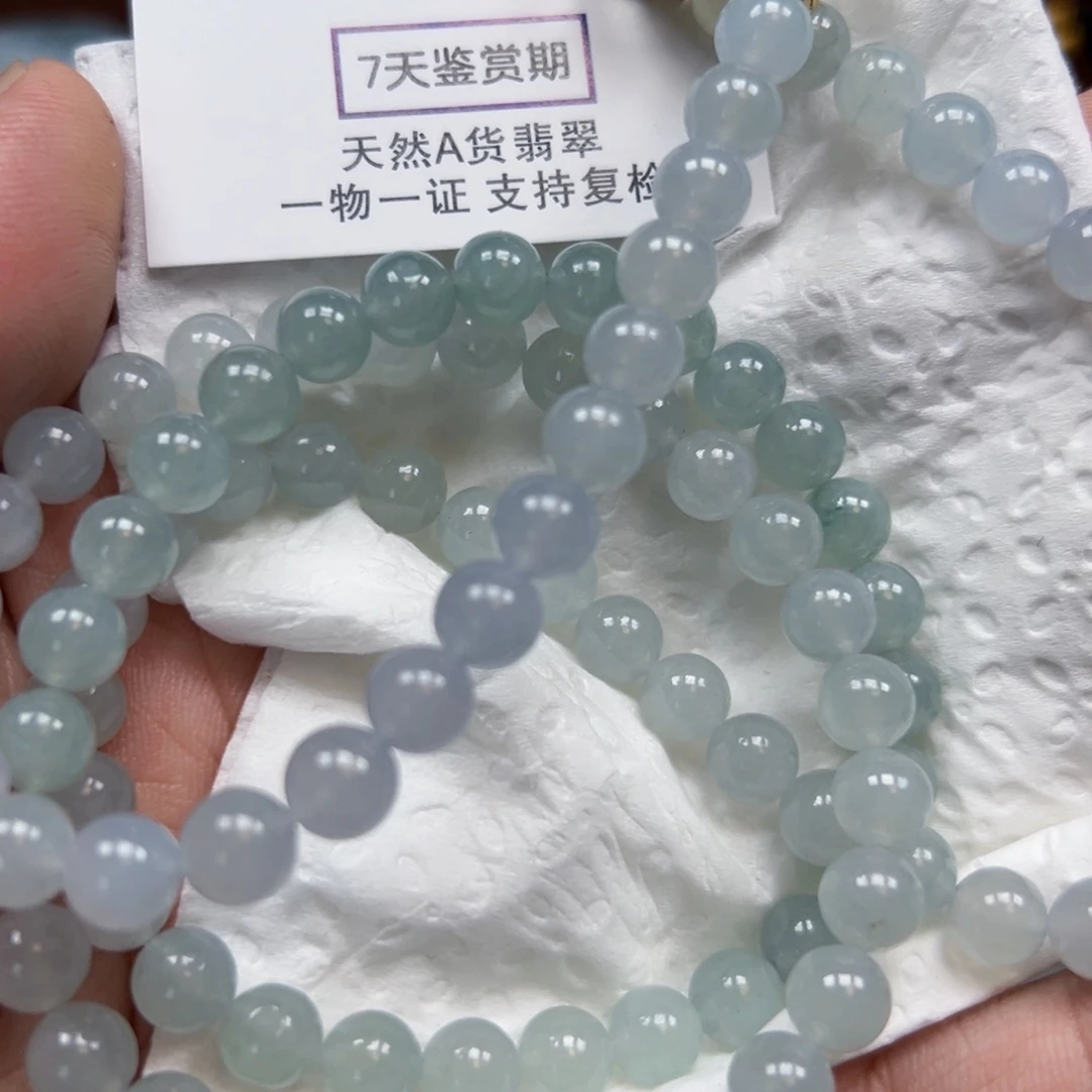 人***！未镶嵌挂件翡翠长串