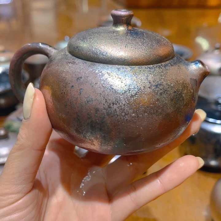 杯小*紫泥柴烧茶壶茶壶茶壶