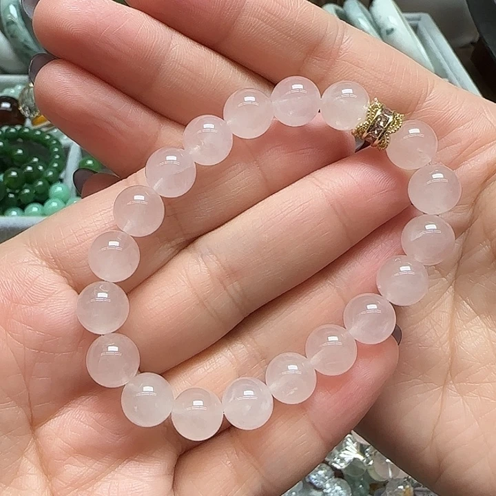 水晶手串未镶嵌天然