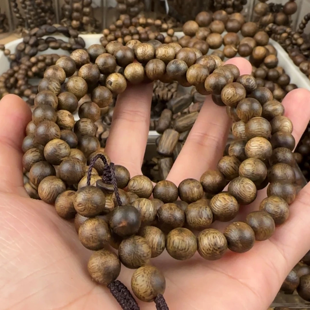 【闪购商品】沉香手串顾**一奇楠手串24.8克卡08