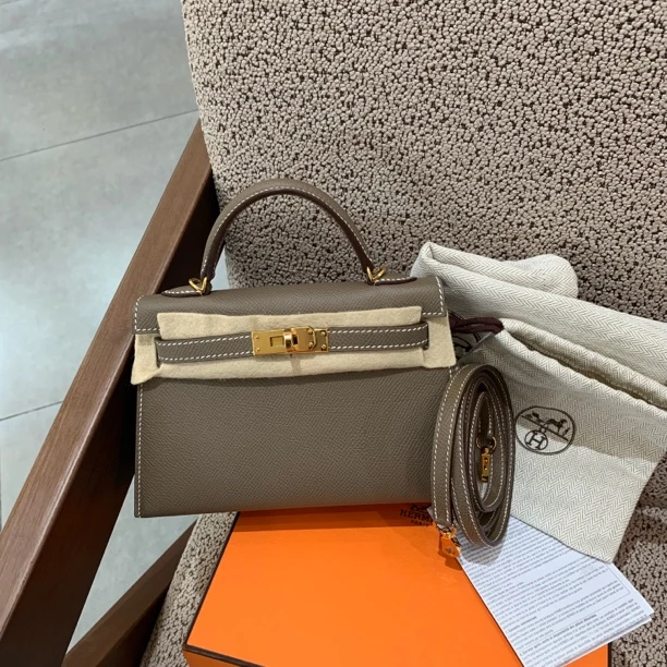 99新 Hermes/爱马仕 Hermes爱马仕mini Kelly B刻