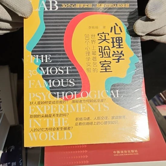 心理学实验室平装库存书