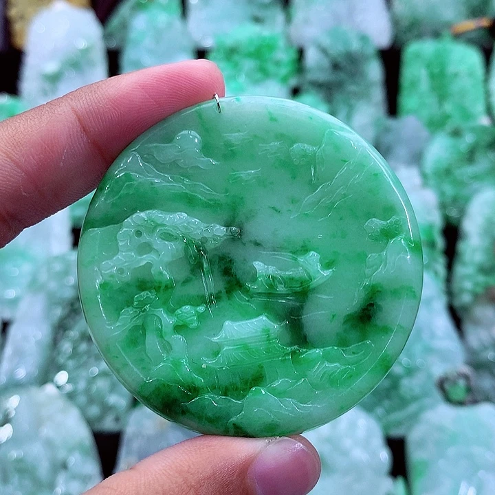 吊坠(不含链)未镶嵌翡翠