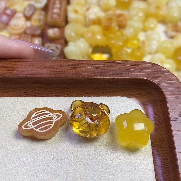 吊坠橄榄核小星星