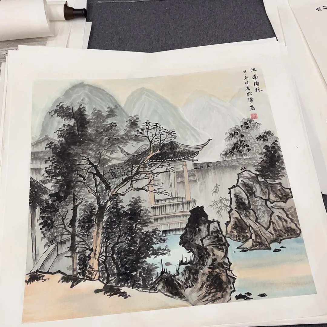 国画ZH国画作品欣赏