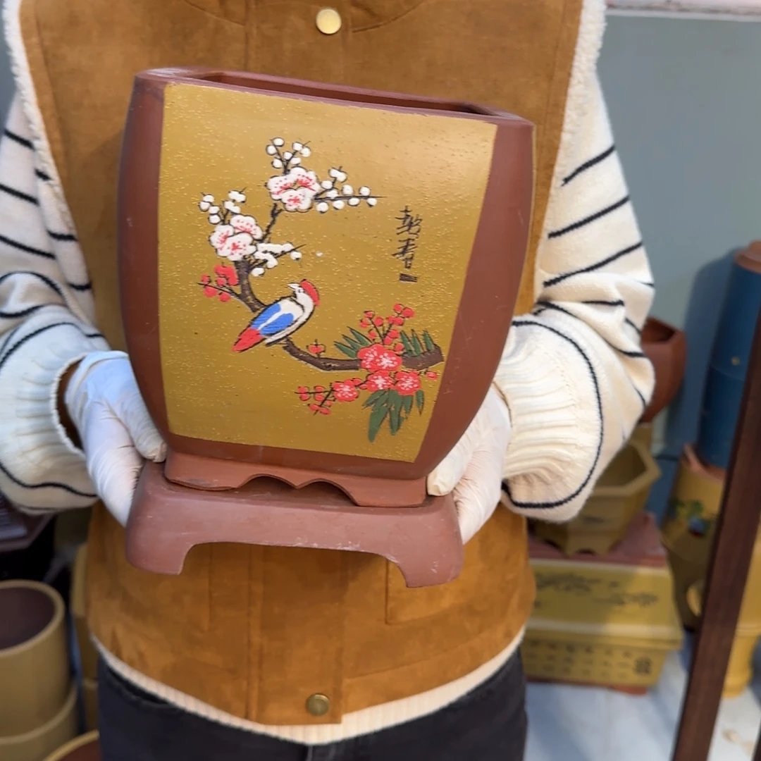 花盆紫砂紫砂口径18