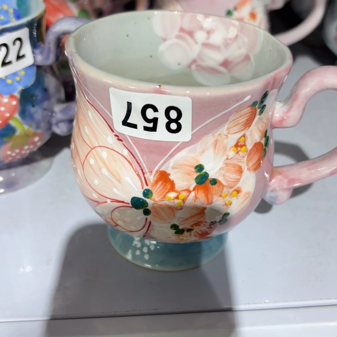 瓷片景德镇手绘高温釉下彩陶瓷茶具