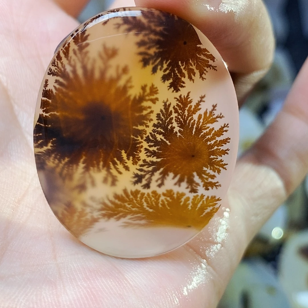 未镶嵌玛瑙/玉髓珠宝半成品