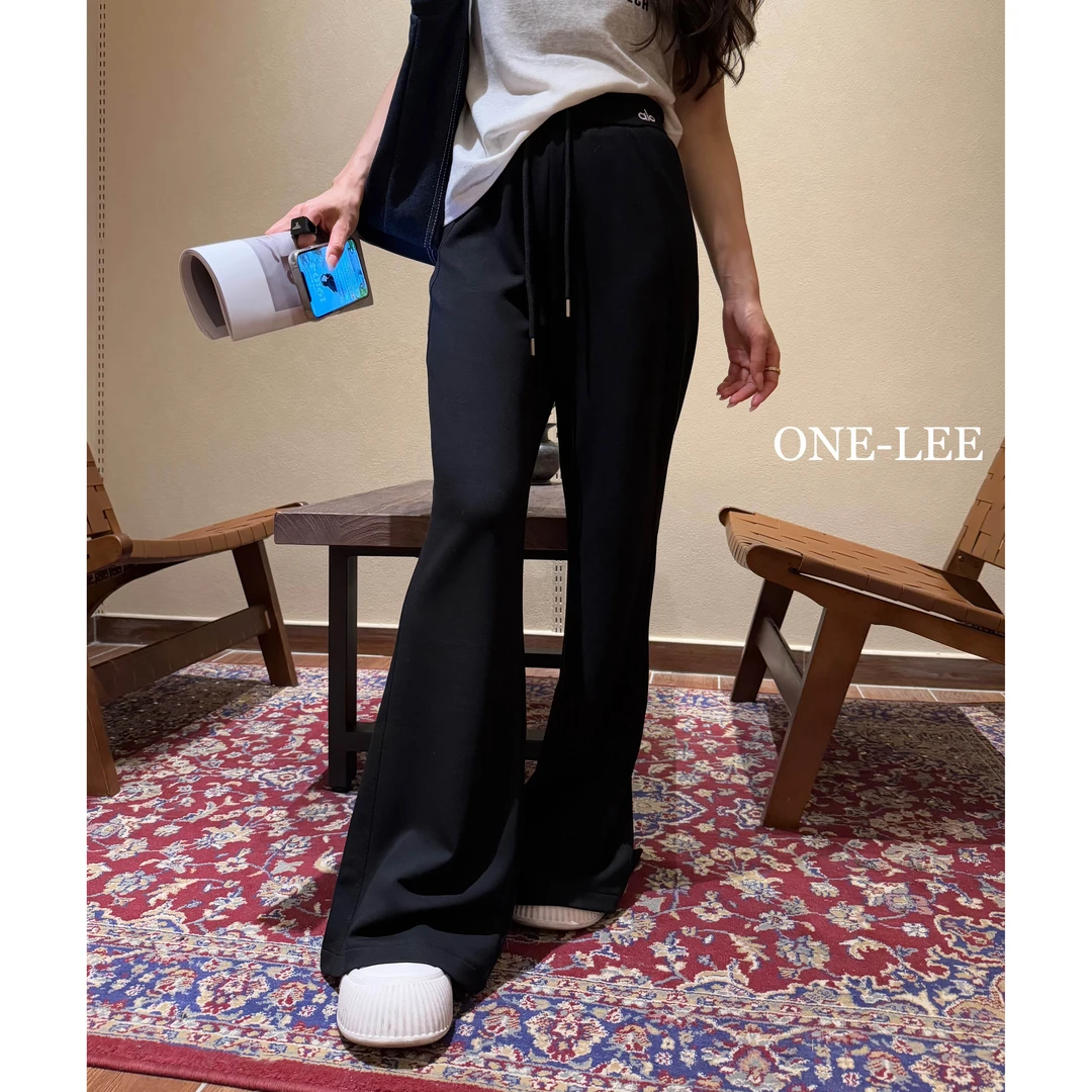 KIKI严选：80677-YILI家欧货南油运动显瘦通勤休闲长裤