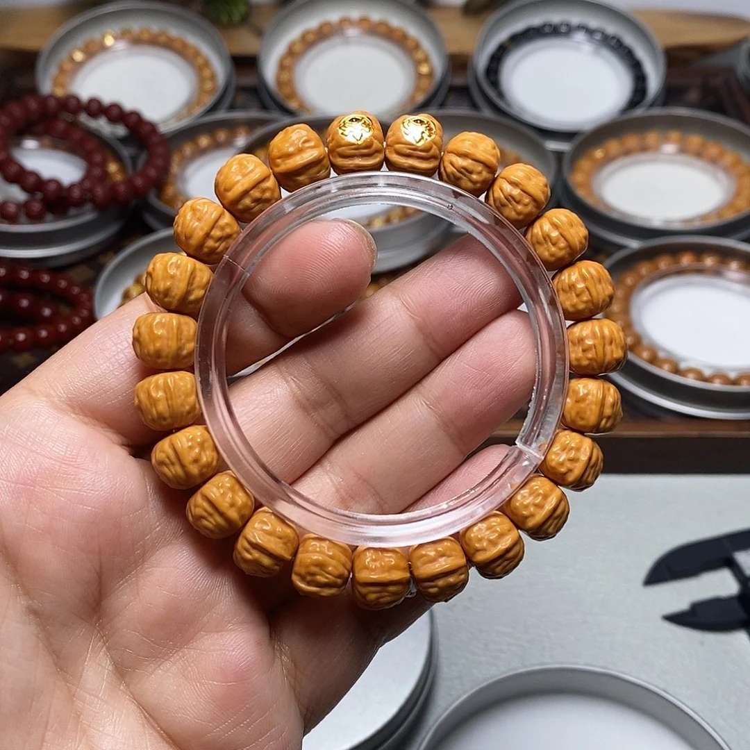 猴头核桃手串35号双标金蟾蛤蟆头11左右