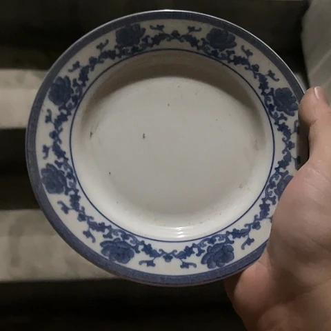 陶瓷6寸碟两个陶瓷