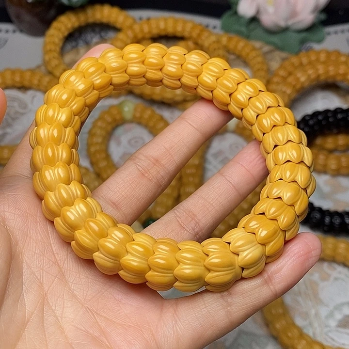 猴头核桃吊坠莲花15加