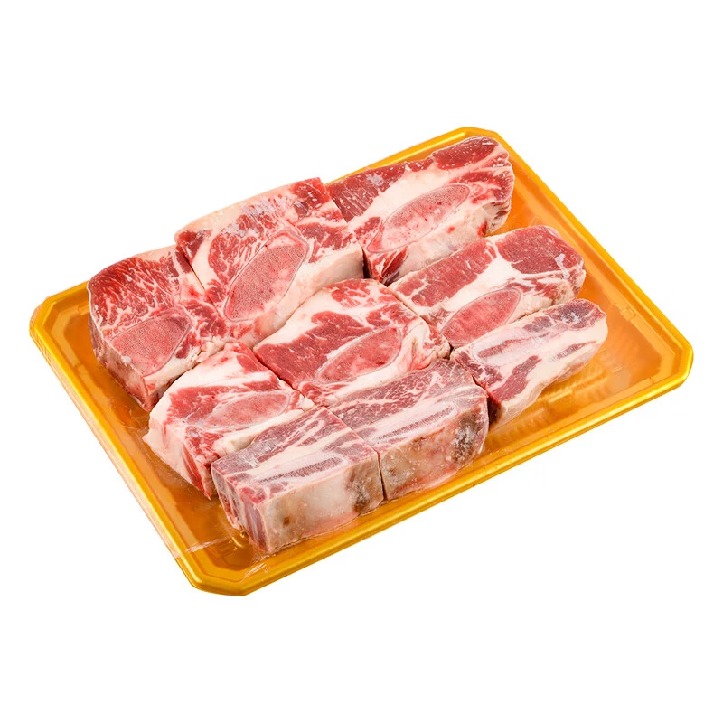 冷鲜牛肋排块500g
