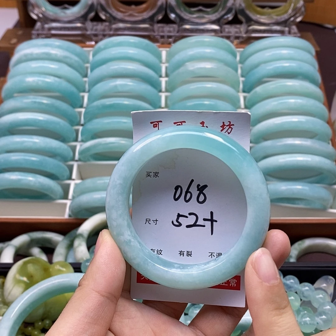 【闪购商品】蛇纹石玉手镯未镶嵌乐***妈