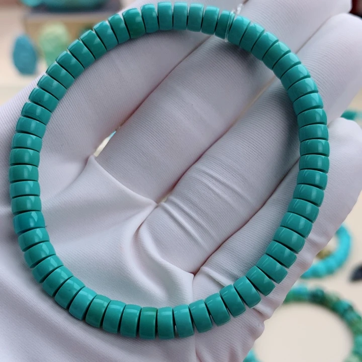 绿松石未镶嵌挂件