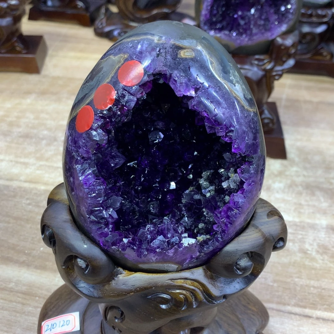 水晶恐龙蛋未镶嵌