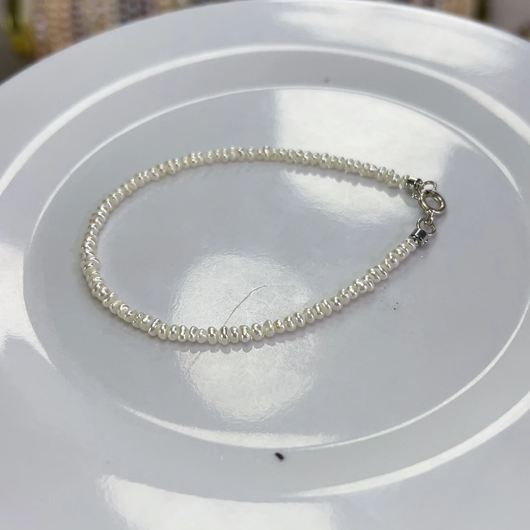 淡水珍珠钛钢手绳