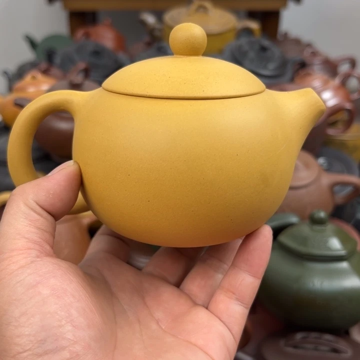 茶壶紫砂紫砂壶内口磕碰