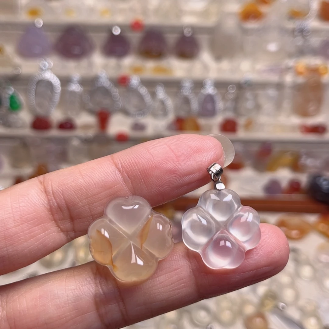 玛瑙/玉髓未镶嵌颈饰多样性发货 拍一发一