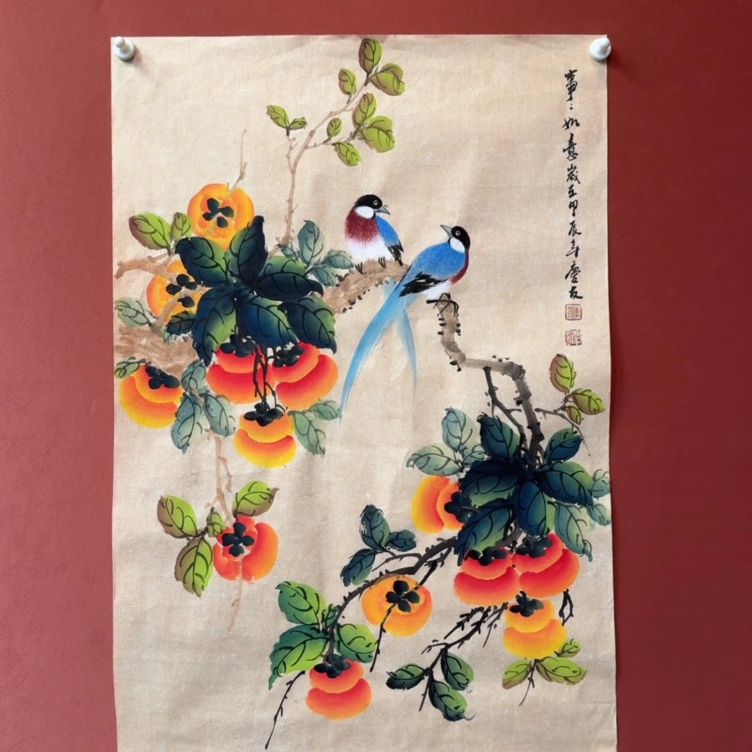 国画李庆友老师四尺三开68*45