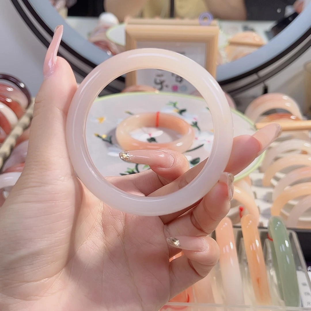 石英质玉手镯未镶嵌?****y