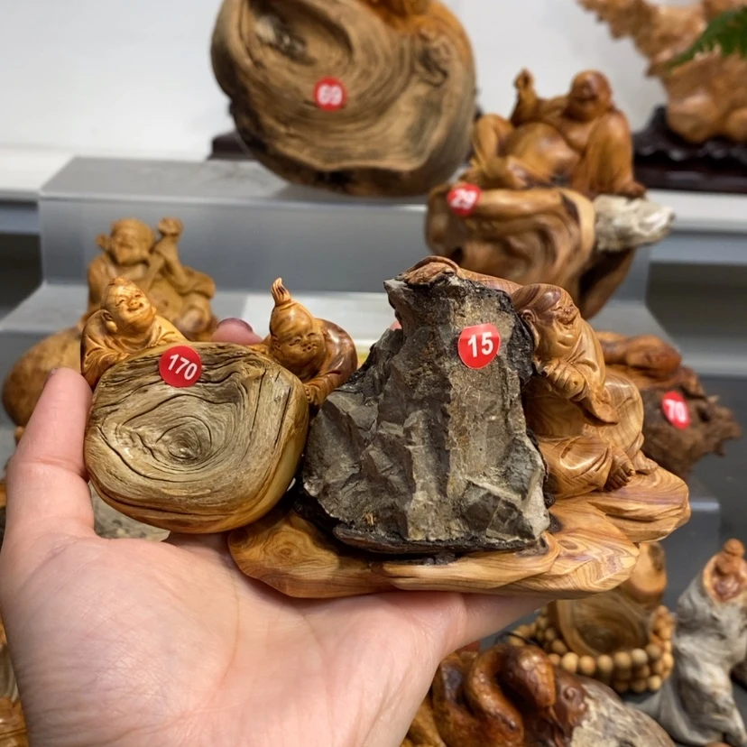 【闪购商品】柏木（崖柏）开****）把件把件把件把件