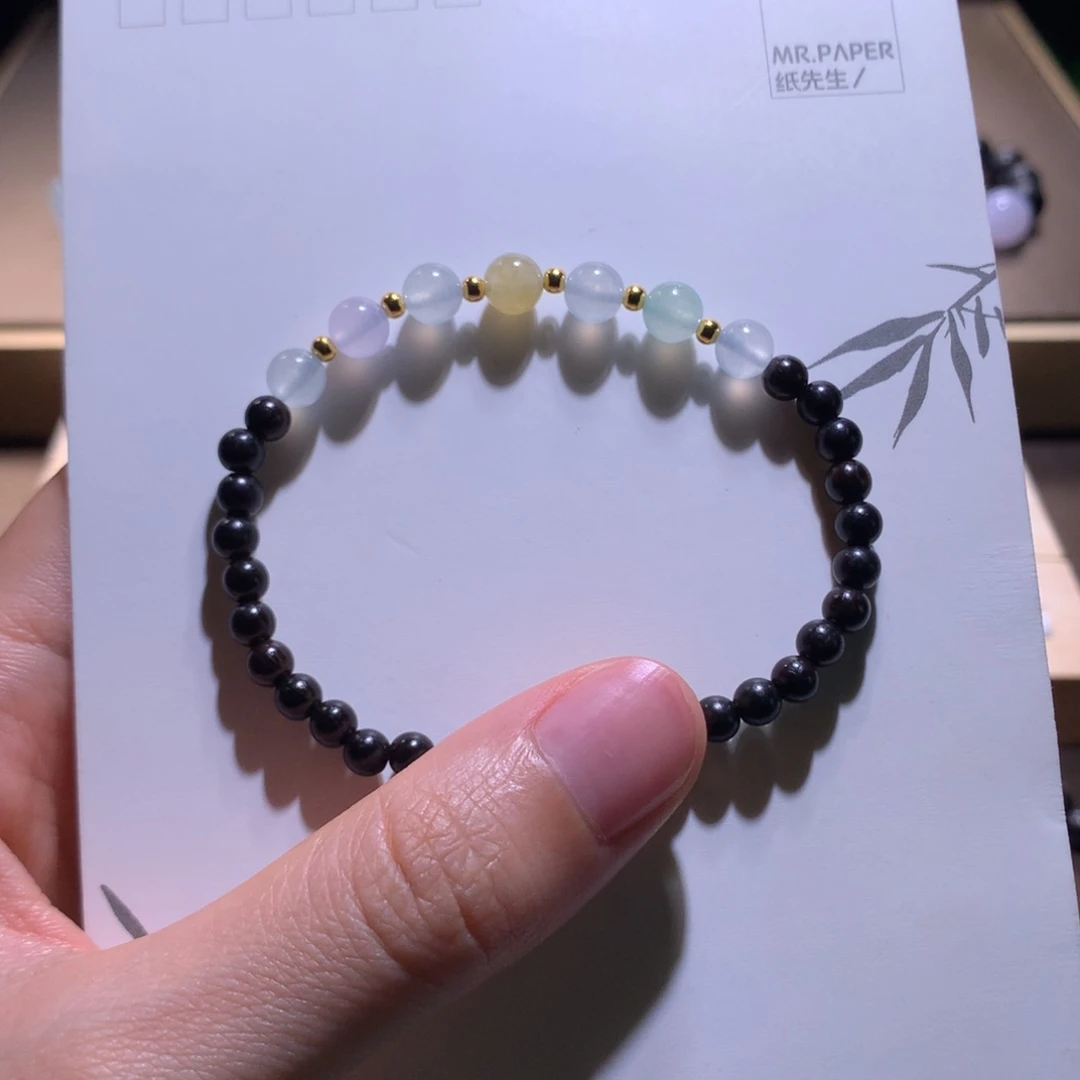 翡翠散珠糖果色系卡6左右