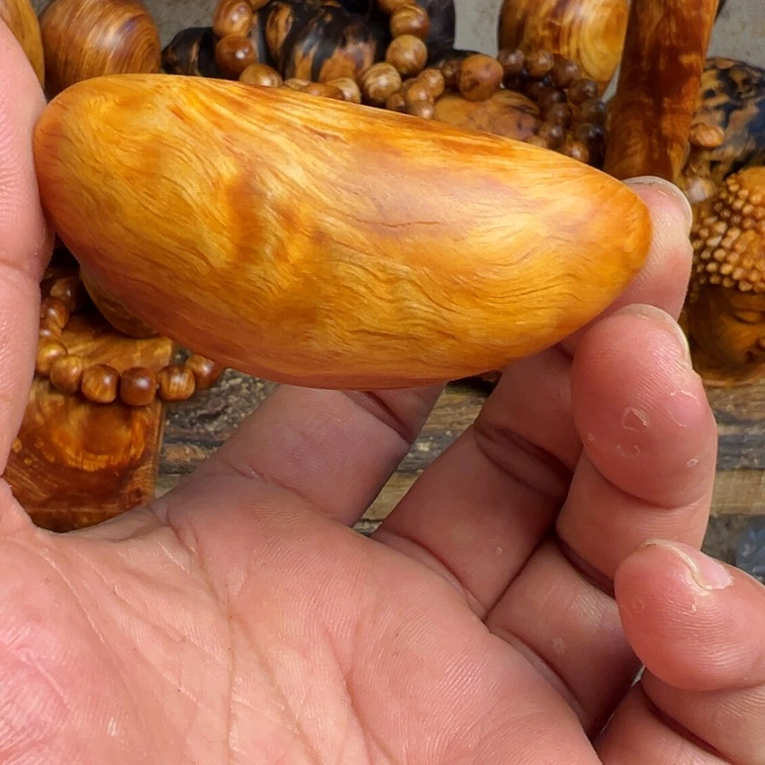 松木（琥珀木）无事牌微瑕