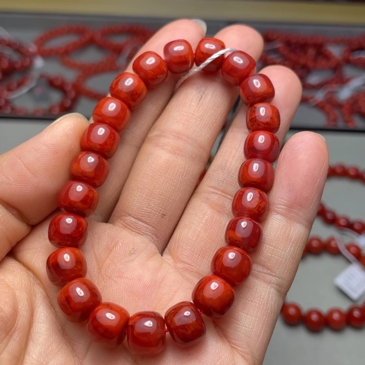 南红玛瑙手串9未镶嵌