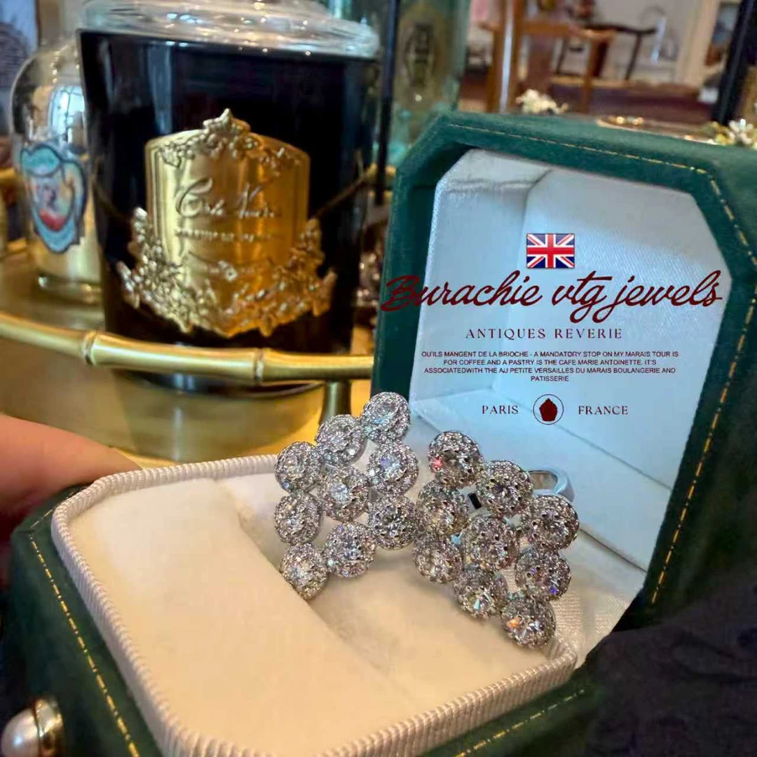 铜合金仿水晶戒指 【8269】周年珍藏英｜经典原标克拉款CrownFrett