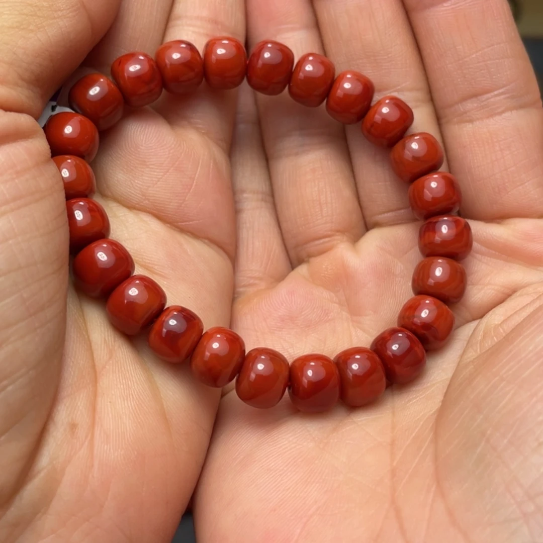 【闪购商品】未镶嵌原矿手串南红玛瑙晨*鹿  9